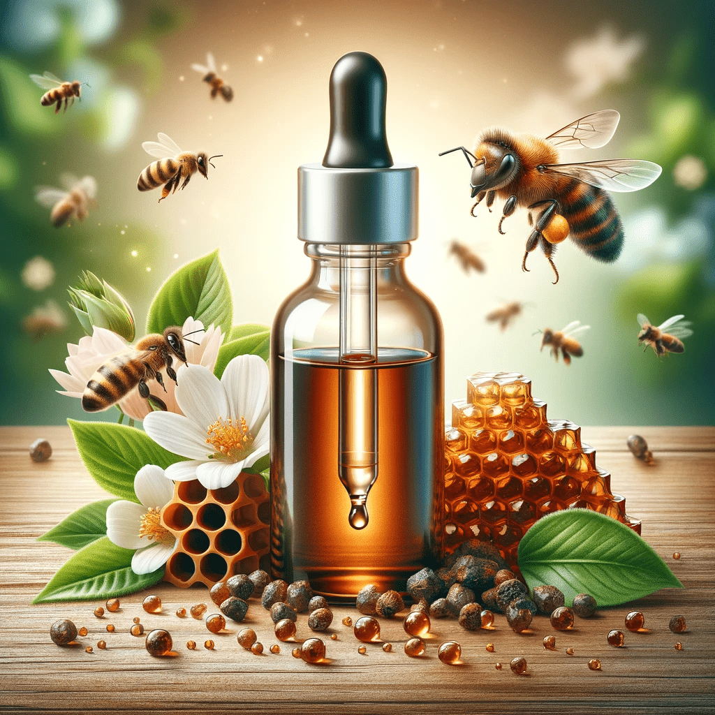 Propolis: Das goldene Schutzharz der Bienen