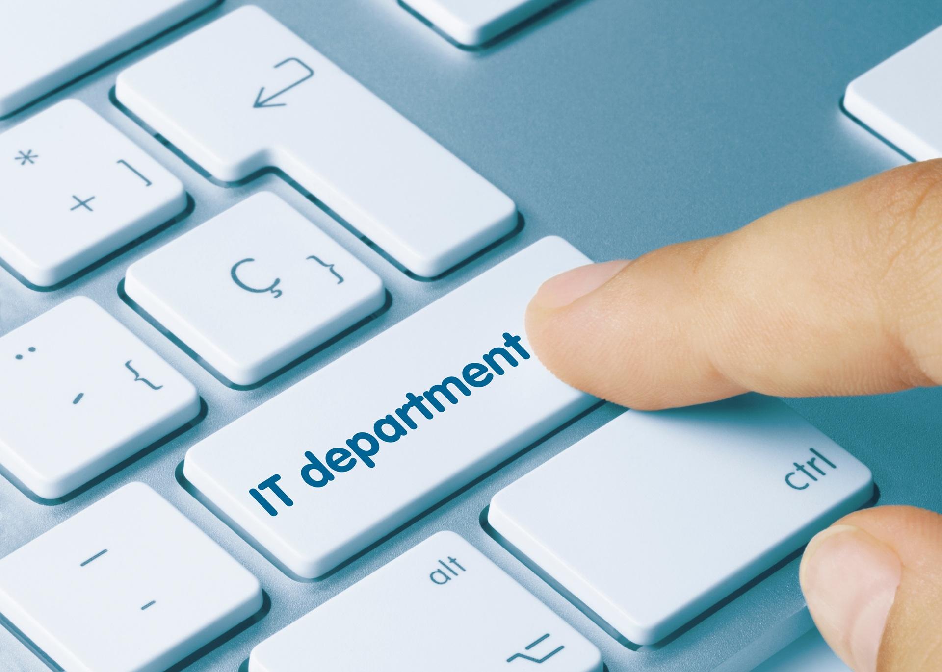Taste IT department wird gedrückt | MTP